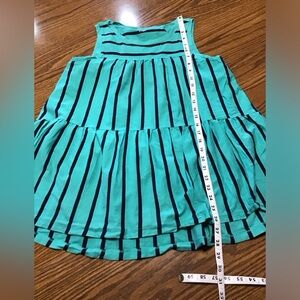 Women’s size large Crown & Striped sleeveless top